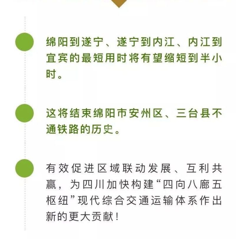 绵遂内宜铁路最新动态，进展与影响分析