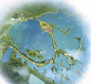 济南北湖工程最新进展，自然美景之旅迈入新里程碑